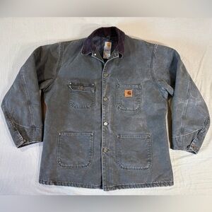 Carhartt Sandstone Chore Coat (C02) “Moss”